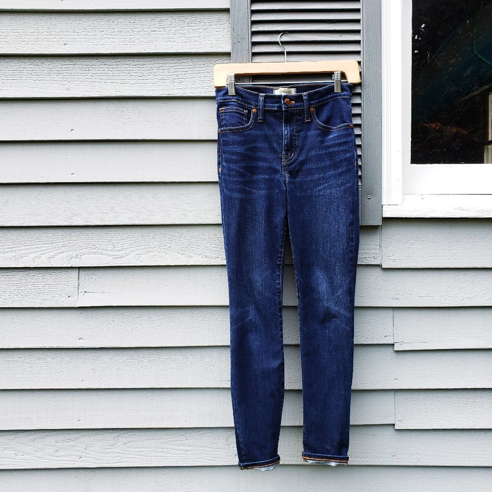 Madewell Size 25 9" Mid Rise Skinny Jeans